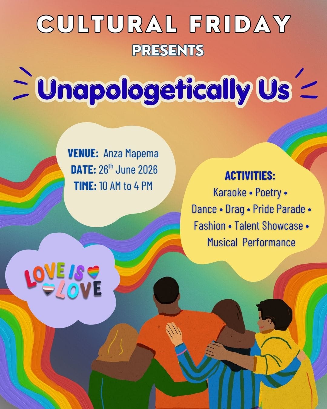 CULTURAL FRIDAY- PRIDE MONTH AS RESISTANCE